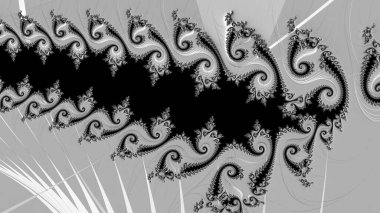 Soyut Bilgisayar Fraktal Tasarımı. Fraktal hiç bitmeyen bir desen. Fraktallar, farklı ölçeklerde kendine benzeyen sonsuz derecede karmaşık kalıplardır. Cep telefonu duvar kağıdı için harika.