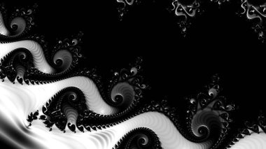 Soyut Bilgisayar Fraktal Tasarımı. Fraktal hiç bitmeyen bir desen. Fraktallar, farklı ölçeklerde kendine benzeyen sonsuz derecede karmaşık kalıplardır. Cep telefonu duvar kağıdı için harika.