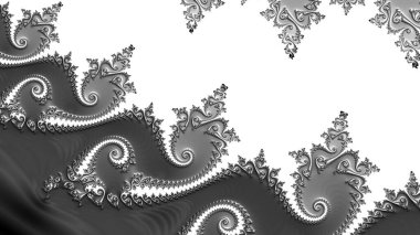 Soyut Bilgisayar Fraktal Tasarımı. Fraktal hiç bitmeyen bir desen. Fraktallar, farklı ölçeklerde kendine benzeyen sonsuz derecede karmaşık kalıplardır. Cep telefonu duvar kağıdı için harika.