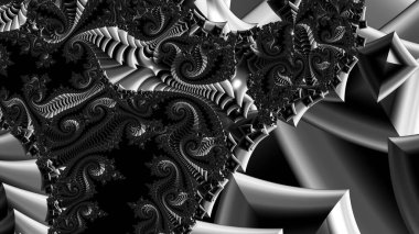 Soyut Bilgisayar Fraktal Tasarımı. Fraktal hiç bitmeyen bir desen. Fraktallar, farklı ölçeklerde kendine benzeyen sonsuz derecede karmaşık kalıplardır. Cep telefonu duvar kağıdı için harika.