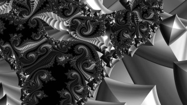 Soyut Bilgisayar Fraktal Tasarımı. Fraktal hiç bitmeyen bir desen. Fraktallar, farklı ölçeklerde kendine benzeyen sonsuz derecede karmaşık kalıplardır. Cep telefonu duvar kağıdı için harika.