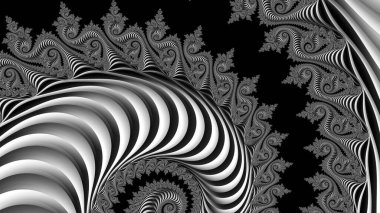 Soyut Bilgisayar Fraktal Tasarımı. Fraktal hiç bitmeyen bir desen. Fraktallar, farklı ölçeklerde kendine benzeyen sonsuz derecede karmaşık kalıplardır. Cep telefonu duvar kağıdı için harika.