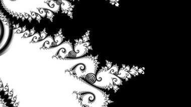 Soyut Bilgisayar Fraktal Tasarımı. Fraktal hiç bitmeyen bir desen. Fraktallar, farklı ölçeklerde kendine benzeyen sonsuz derecede karmaşık kalıplardır. Cep telefonu duvar kağıdı için harika.