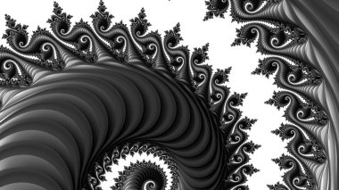 Soyut Bilgisayar Fraktal Tasarımı. Fraktal hiç bitmeyen bir desen. Fraktallar, farklı ölçeklerde kendine benzeyen sonsuz derecede karmaşık kalıplardır. Cep telefonu duvar kağıdı için harika.