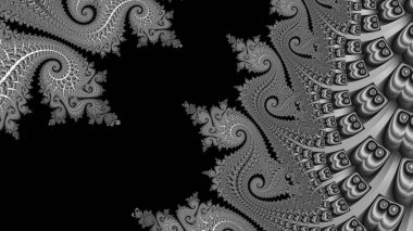 Soyut Bilgisayar Fraktal Tasarımı. Fraktal hiç bitmeyen bir desen. Fraktallar, farklı ölçeklerde kendine benzeyen sonsuz derecede karmaşık kalıplardır. Cep telefonu duvar kağıdı için harika.