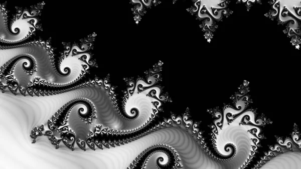 Αφηρημένος Υπολογιστής Που Δημιουργείται Fractal Σχεδιασμός Φράκταλ Είναι Ένα Ατέρμονο — Φωτογραφία Αρχείου