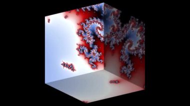 Soyut Bilgisayar Fraktal Tasarımı. Fraktal hiç bitmeyen bir desen. Fraktallar, farklı ölçeklerde kendine benzeyen sonsuz derecede karmaşık kalıplardır. Cep telefonu duvar kağıdı için harika.