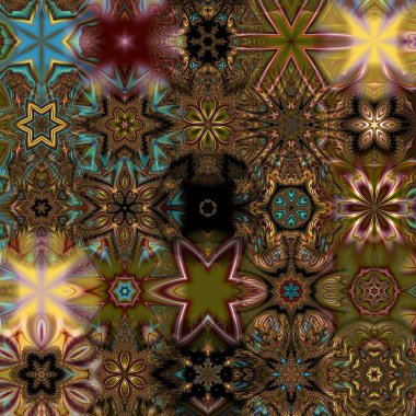 Soyut Bilgisayar Fraktal Tasarımı. Fraktal hiç bitmeyen bir desen. Fraktallar, farklı ölçeklerde kendine benzeyen sonsuz derecede karmaşık kalıplardır. Cep telefonu duvar kağıdı için harika.