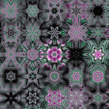 Soyut Bilgisayar Fraktal Tasarımı. Fraktal hiç bitmeyen bir desen. Fraktallar, farklı ölçeklerde kendine benzeyen sonsuz derecede karmaşık kalıplardır. Cep telefonu duvar kağıdı için harika.