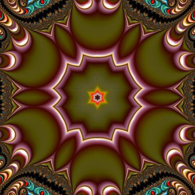 Soyut Bilgisayar Fraktal Tasarımı. Fraktal hiç bitmeyen bir desen. Fraktallar, farklı ölçeklerde kendine benzeyen sonsuz derecede karmaşık kalıplardır. Cep telefonu duvar kağıdı için harika.