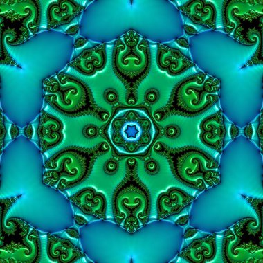 Soyut Bilgisayar Fraktal Tasarımı. Fraktal hiç bitmeyen bir desen. Fraktallar, farklı ölçeklerde kendine benzeyen sonsuz derecede karmaşık kalıplardır. Cep telefonu duvar kağıdı için harika.