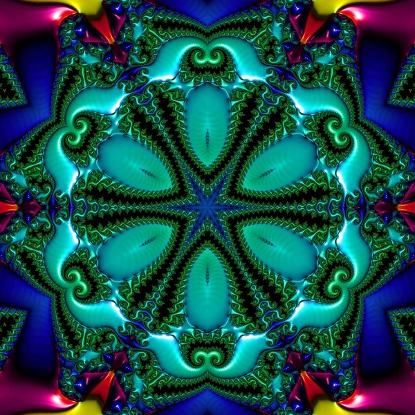 Soyut Bilgisayar Fraktal Tasarımı. Fraktal hiç bitmeyen bir desen. Fraktallar, farklı ölçeklerde kendine benzeyen sonsuz derecede karmaşık kalıplardır. Cep telefonu duvar kağıdı için harika.