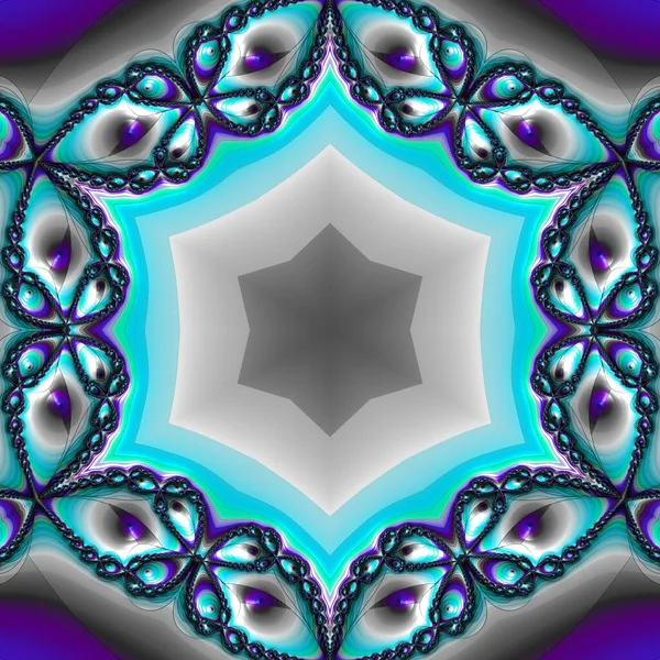 Soyut Bilgisayar Fraktal Tasarımı. Fraktal hiç bitmeyen bir desen. Fraktallar, farklı ölçeklerde kendine benzeyen sonsuz derecede karmaşık kalıplardır. Cep telefonu duvar kağıdı için harika.