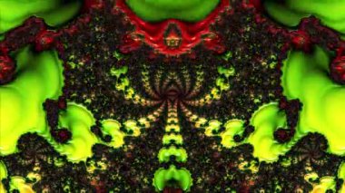 Soyut Bilgisayar Fraktal Tasarımı. Fraktal hiç bitmeyen bir desen. Fraktallar, farklı ölçeklerde kendine benzeyen sonsuz derecede karmaşık kalıplardır. Cep telefonu duvar kağıdı için harika.