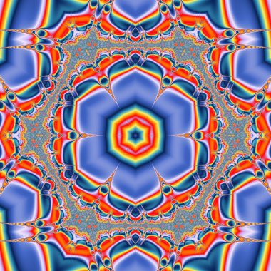 Soyut Bilgisayar Fraktal Tasarımı. Fraktal hiç bitmeyen bir desen. Fraktallar, farklı ölçeklerde kendine benzeyen sonsuz derecede karmaşık kalıplardır. Cep telefonu duvar kağıdı için harika.