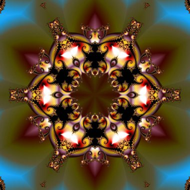 Soyut Bilgisayar Fraktal Tasarımı. Fraktal hiç bitmeyen bir desen. Fraktallar, farklı ölçeklerde kendine benzeyen sonsuz derecede karmaşık kalıplardır. Cep telefonu duvar kağıdı için harika.