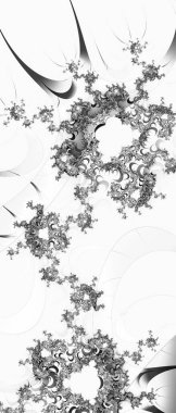 Soyut Bilgisayar Fraktal Tasarımı. Fraktal hiç bitmeyen bir desen. Fraktallar, farklı ölçeklerde kendine benzeyen sonsuz derecede karmaşık kalıplardır. Cep telefonu duvar kağıdı için harika.