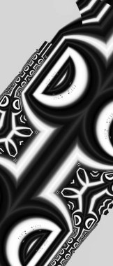 Soyut Bilgisayar Fraktal Tasarımı. Fraktal hiç bitmeyen bir desen. Fraktallar, farklı ölçeklerde kendine benzeyen sonsuz derecede karmaşık kalıplardır. Cep telefonu duvar kağıdı için harika.