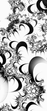 Soyut Bilgisayar Fraktal Tasarımı. Fraktal hiç bitmeyen bir desen. Fraktallar, farklı ölçeklerde kendine benzeyen sonsuz derecede karmaşık kalıplardır. Cep telefonu duvar kağıdı için harika.