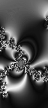 Soyut Bilgisayar Fraktal Tasarımı. Fraktal hiç bitmeyen bir desen. Fraktallar, farklı ölçeklerde kendine benzeyen sonsuz derecede karmaşık kalıplardır. Cep telefonu duvar kağıdı için harika.