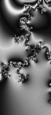 Soyut Bilgisayar Fraktal Tasarımı. Fraktal hiç bitmeyen bir desen. Fraktallar, farklı ölçeklerde kendine benzeyen sonsuz derecede karmaşık kalıplardır. Cep telefonu duvar kağıdı için harika.