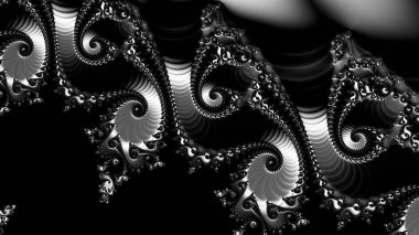 Soyut Bilgisayar Fraktal Tasarımı. Fraktal hiç bitmeyen bir desen. Fraktallar, farklı ölçeklerde kendine benzeyen sonsuz derecede karmaşık kalıplardır. Cep telefonu duvar kağıdı için harika.