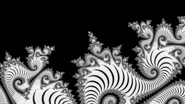 Soyut Bilgisayar Fraktal Tasarımı. Fraktal hiç bitmeyen bir desen. Fraktallar, farklı ölçeklerde kendine benzeyen sonsuz derecede karmaşık kalıplardır. Cep telefonu duvar kağıdı için harika.