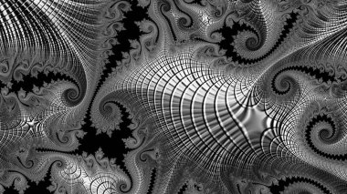 Soyut Bilgisayar Fraktal Tasarımı. Fraktal hiç bitmeyen bir desen. Fraktallar, farklı ölçeklerde kendine benzeyen sonsuz derecede karmaşık kalıplardır. Cep telefonu duvar kağıdı için harika.