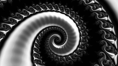 Soyut Bilgisayar Fraktal Tasarımı. Fraktal hiç bitmeyen bir desen. Fraktallar, farklı ölçeklerde kendine benzeyen sonsuz derecede karmaşık kalıplardır. Cep telefonu duvar kağıdı için harika.