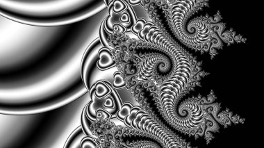 Soyut Bilgisayar Fraktal Tasarımı. Fraktal hiç bitmeyen bir desen. Fraktallar, farklı ölçeklerde kendine benzeyen sonsuz derecede karmaşık kalıplardır. Cep telefonu duvar kağıdı için harika.