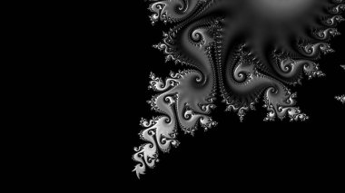 Soyut Bilgisayar Fraktal Tasarımı. Fraktal hiç bitmeyen bir desen. Fraktallar, farklı ölçeklerde kendine benzeyen sonsuz derecede karmaşık kalıplardır. Cep telefonu duvar kağıdı için harika.