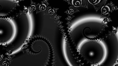 Soyut Bilgisayar Fraktal Tasarımı. Fraktal hiç bitmeyen bir desen. Fraktallar, farklı ölçeklerde kendine benzeyen sonsuz derecede karmaşık kalıplardır. Cep telefonu duvar kağıdı için harika.