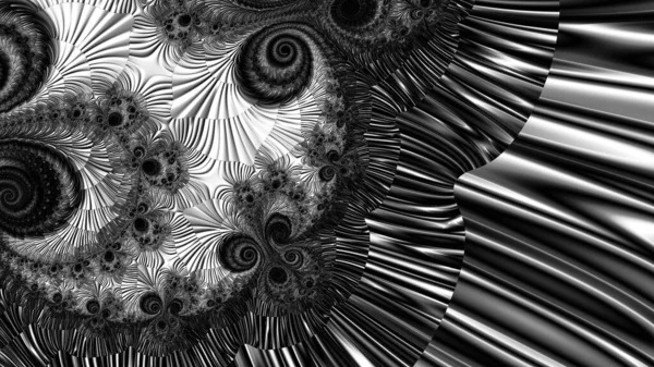 Αφηρημένος Υπολογιστής Που Δημιουργείται Fractal Σχεδιασμός Φράκταλ Είναι Ένα Ατέρμονο — Φωτογραφία Αρχείου