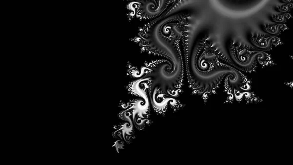 Αφηρημένος Υπολογιστής Που Δημιουργείται Fractal Σχεδιασμός Φράκταλ Είναι Ένα Ατέρμονο — Φωτογραφία Αρχείου