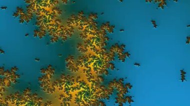 Soyut Bilgisayar Fraktal Tasarımı. Fraktal hiç bitmeyen bir desen. Fraktallar, farklı ölçeklerde kendine benzeyen sonsuz derecede karmaşık kalıplardır. Cep telefonu duvar kağıdı için harika.