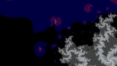 Soyut Bilgisayar Fraktal Tasarımı. Fraktal hiç bitmeyen bir desen. Fraktallar, farklı ölçeklerde kendine benzeyen sonsuz derecede karmaşık kalıplardır. Cep telefonu duvar kağıdı için harika.