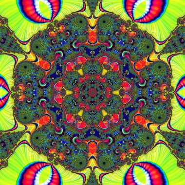 Soyut Bilgisayar Fraktal Tasarımı. Fraktal hiç bitmeyen bir desen. Fraktallar, farklı ölçeklerde kendine benzeyen sonsuz derecede karmaşık kalıplardır. Cep telefonu duvar kağıdı için harika.