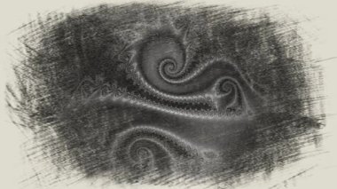 Soyut Bilgisayar Fraktal Tasarımı. Fraktal hiç bitmeyen bir desen. Fraktallar, farklı ölçeklerde kendine benzeyen sonsuz derecede karmaşık kalıplardır. Cep telefonu duvar kağıdı için harika.