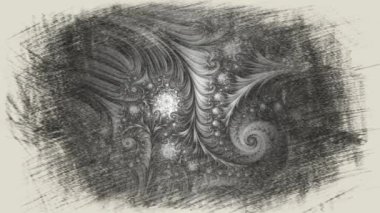 Soyut Bilgisayar Fraktal Tasarımı. Fraktal hiç bitmeyen bir desen. Fraktallar, farklı ölçeklerde kendine benzeyen sonsuz derecede karmaşık kalıplardır. Cep telefonu duvar kağıdı için harika.