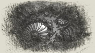 Soyut Bilgisayar Fraktal Tasarımı. Fraktal hiç bitmeyen bir desen. Fraktallar, farklı ölçeklerde kendine benzeyen sonsuz derecede karmaşık kalıplardır. Cep telefonu duvar kağıdı için harika.