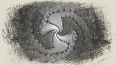 Soyut Bilgisayar Fraktal Tasarımı. Fraktal hiç bitmeyen bir desen. Fraktallar, farklı ölçeklerde kendine benzeyen sonsuz derecede karmaşık kalıplardır. Cep telefonu duvar kağıdı için harika.