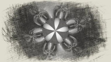 Soyut Bilgisayar Fraktal Tasarımı. Fraktal hiç bitmeyen bir desen. Fraktallar, farklı ölçeklerde kendine benzeyen sonsuz derecede karmaşık kalıplardır. Cep telefonu duvar kağıdı için harika.