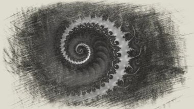 Soyut Bilgisayar Fraktal Tasarımı. Fraktal hiç bitmeyen bir desen. Fraktallar, farklı ölçeklerde kendine benzeyen sonsuz derecede karmaşık kalıplardır. Cep telefonu duvar kağıdı için harika.