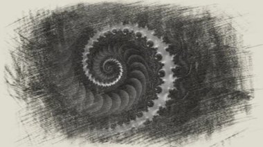 Soyut Bilgisayar Fraktal Tasarımı. Fraktal hiç bitmeyen bir desen. Fraktallar, farklı ölçeklerde kendine benzeyen sonsuz derecede karmaşık kalıplardır. Cep telefonu duvar kağıdı için harika.