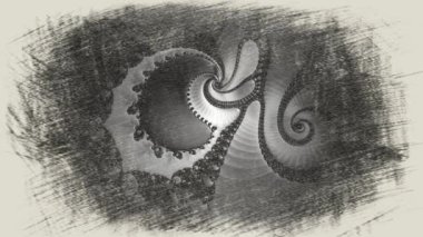 Soyut Bilgisayar Fraktal Tasarımı. Fraktal hiç bitmeyen bir desen. Fraktallar, farklı ölçeklerde kendine benzeyen sonsuz derecede karmaşık kalıplardır. Cep telefonu duvar kağıdı için harika.