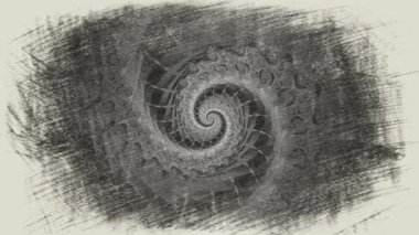 Soyut Bilgisayar Fraktal Tasarımı. Fraktal hiç bitmeyen bir desen. Fraktallar, farklı ölçeklerde kendine benzeyen sonsuz derecede karmaşık kalıplardır. Cep telefonu duvar kağıdı için harika.