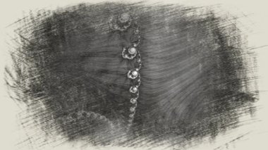 Soyut Bilgisayar Fraktal Tasarımı. Fraktal hiç bitmeyen bir desen. Fraktallar, farklı ölçeklerde kendine benzeyen sonsuz derecede karmaşık kalıplardır. Cep telefonu duvar kağıdı için harika.