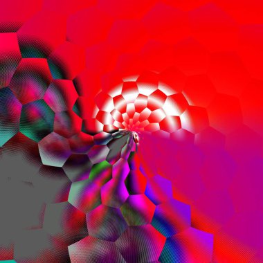 Soyut Bilgisayar Fraktal Tasarımı. Fraktal hiç bitmeyen bir desen. Fraktallar, farklı ölçeklerde kendine benzeyen sonsuz derecede karmaşık kalıplardır. Cep telefonu duvar kağıdı için harika.