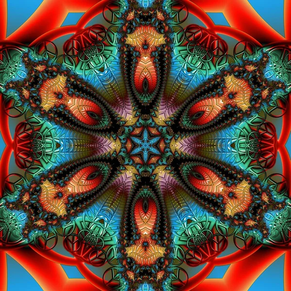 Soyut Bilgisayar Fraktal Tasarımı. Fraktal hiç bitmeyen bir desen. Fraktallar, farklı ölçeklerde kendine benzeyen sonsuz derecede karmaşık kalıplardır. Cep telefonu duvar kağıdı için harika.