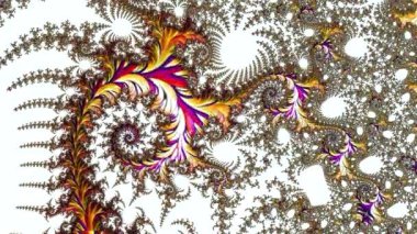 Soyut Bilgisayar Fraktal Tasarımı. Fraktal hiç bitmeyen bir desen. Fraktallar, farklı ölçeklerde kendine benzeyen sonsuz derecede karmaşık kalıplardır. Cep telefonu duvar kağıdı için harika.